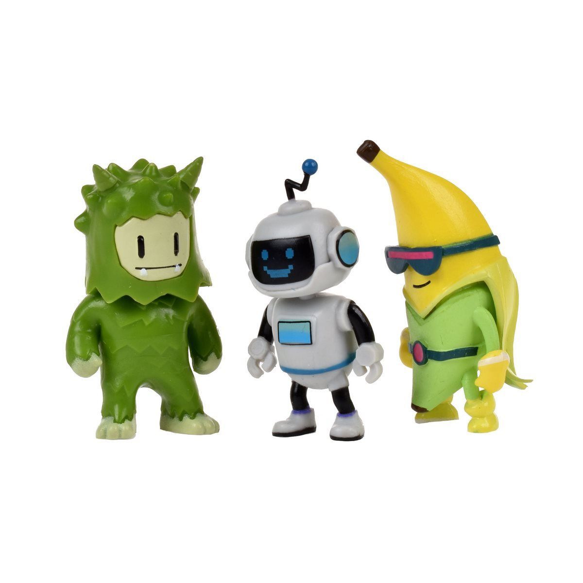 ANSALDO - PACK 3 FIGURAS 5 CMS STUMBLE GUYS - STUMBLEBOT MK2