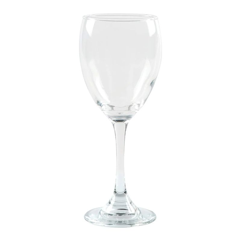 CRISTAR - Set 6 Copas Vidrio Vino Tinto Versalles 300 cc - Cristar
