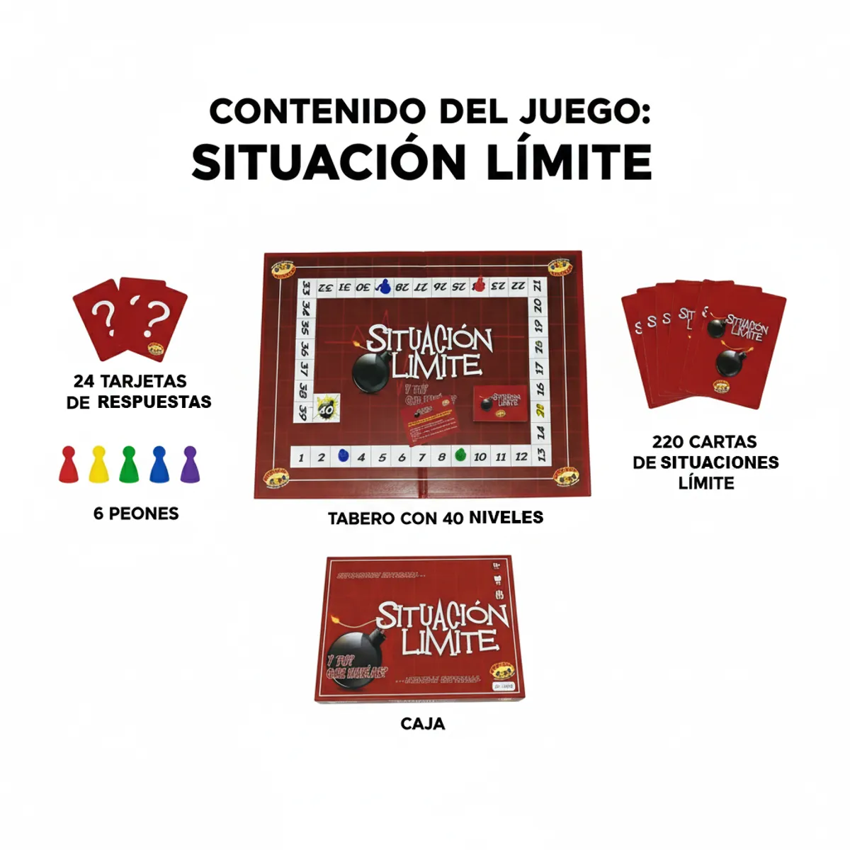TOYNG - Juego De Mesa Situación Limite - Toyng