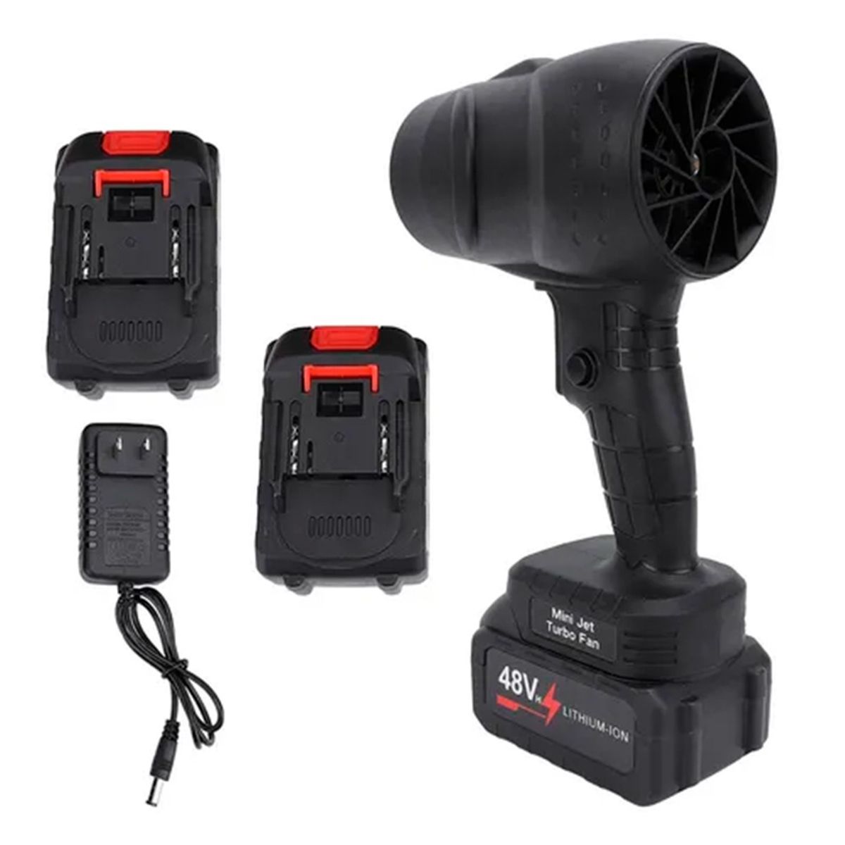 GENERICO - Soplador Turbina Profesional De Polvo Inalámbrico