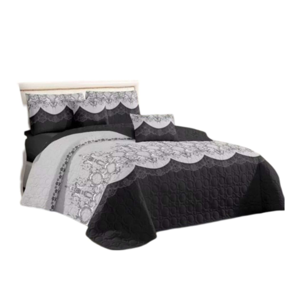 GENERICO - COBERTOR COLCHA QUILT DE VERANO 2 PLAZAS A11