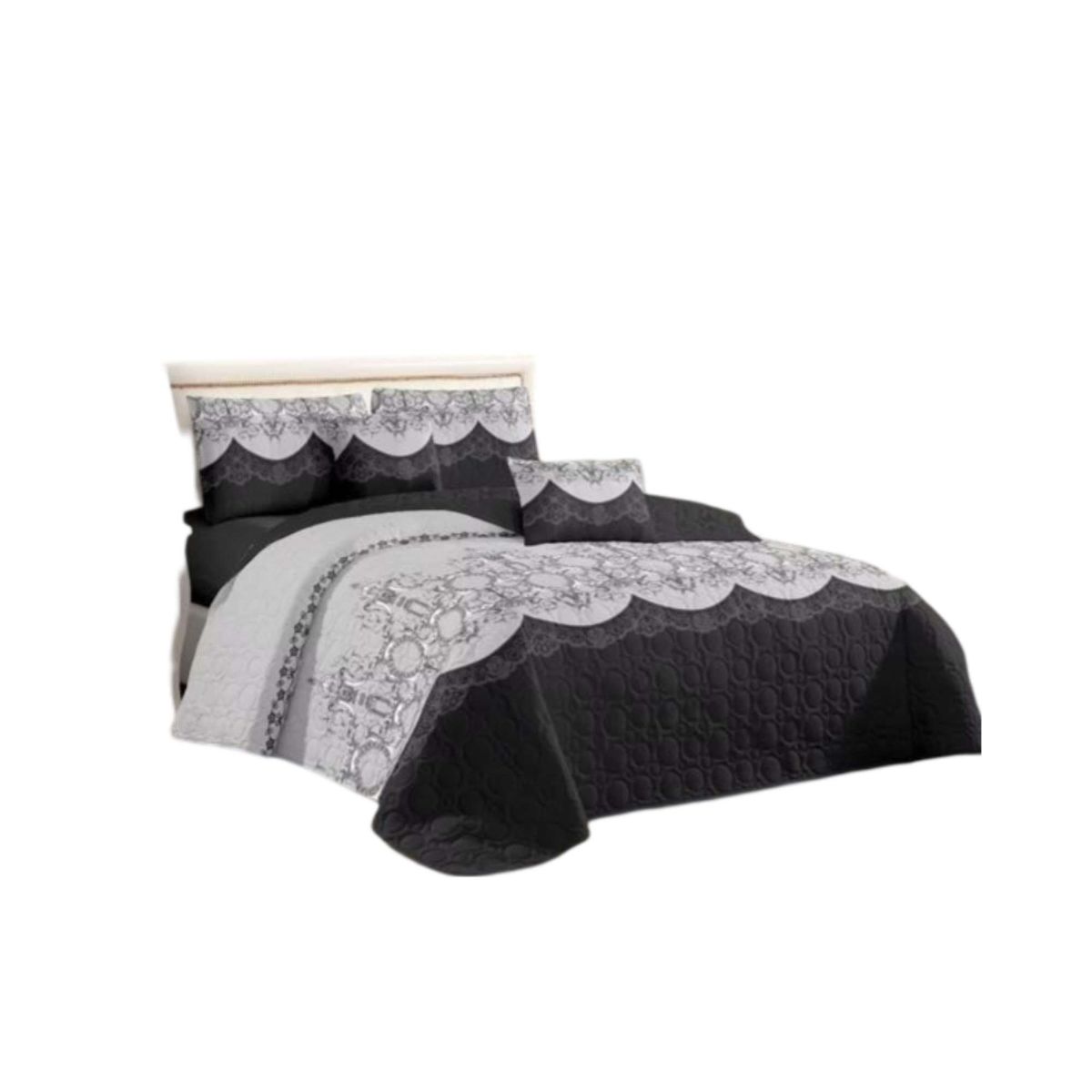 GENERICO - COBERTOR COLCHA QUILT DE VERANO 2 PLAZAS A11