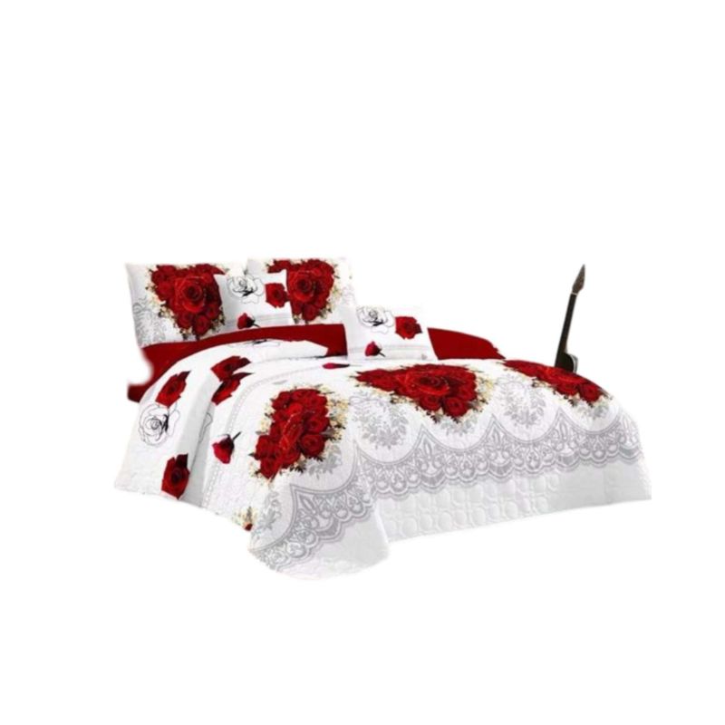 GENERICO - COBERTOR COLCHA QUILT DE VERANO 2 PLAZAS A15