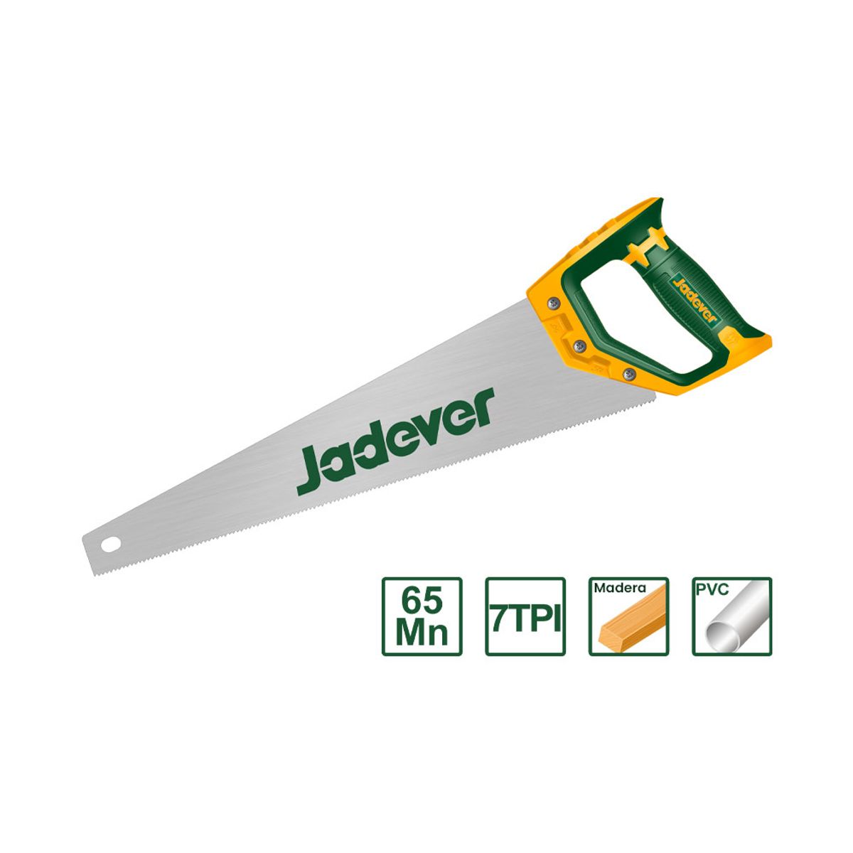 JADEVER - Serrucho Carpintero 20 Pulgadas JADEVER