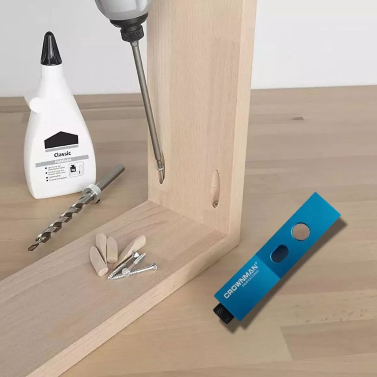 GENERICO - Guia De Perforacion Kreg 1 Agujero Crownman