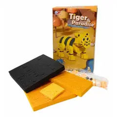 OEM - Bloques De Construcción De Eva 3d Tigre 59 Piezas