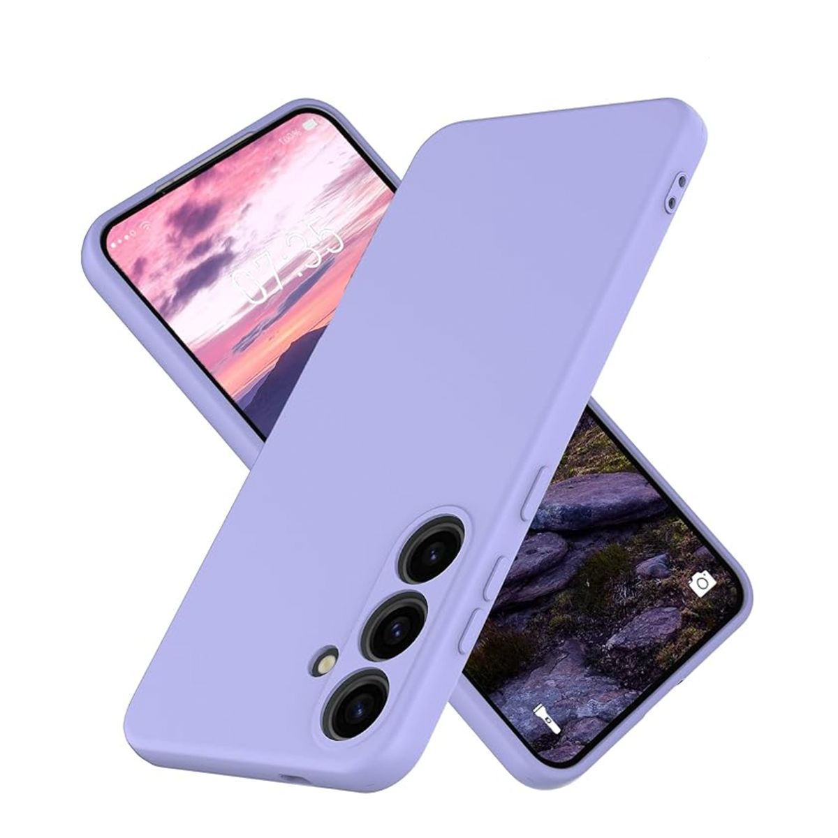 JOIGO - Carcasa Para Samsung S25 Plus Goma Lila