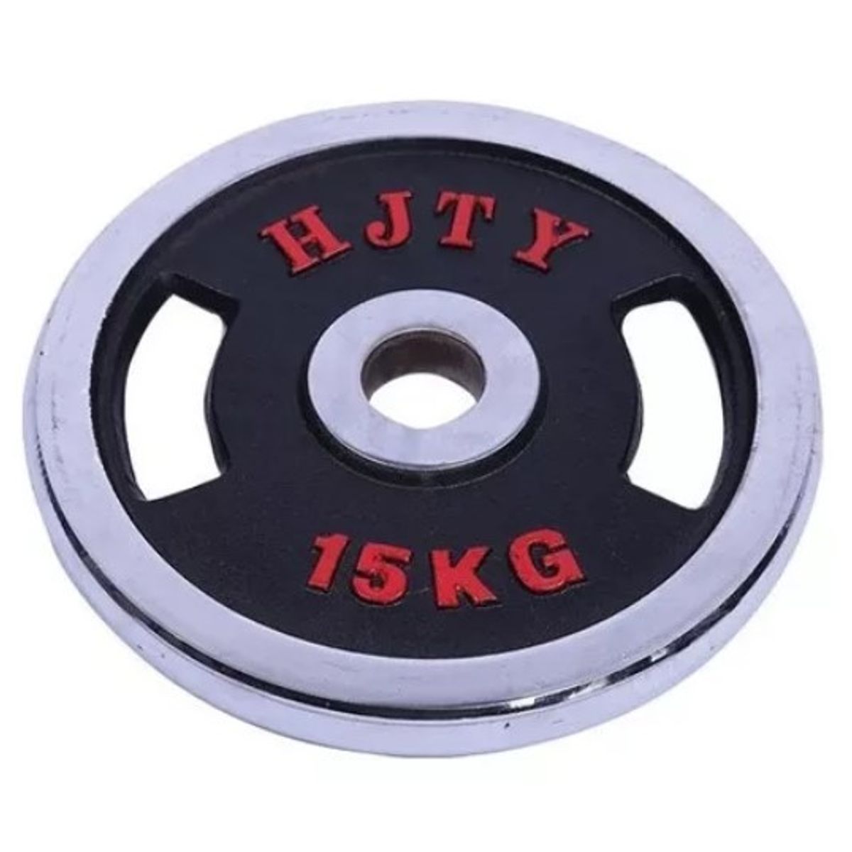 JUGUETON - Par Discos 15 Kg Asas Olímpico Cromado Grip