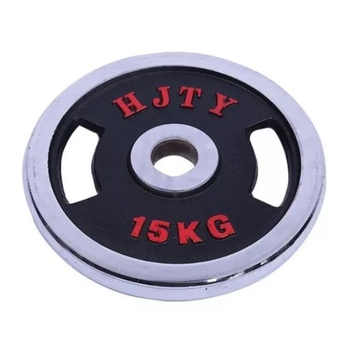 JUGUETON - Par Discos 15 Kg Asas Olímpico Cromado Grip