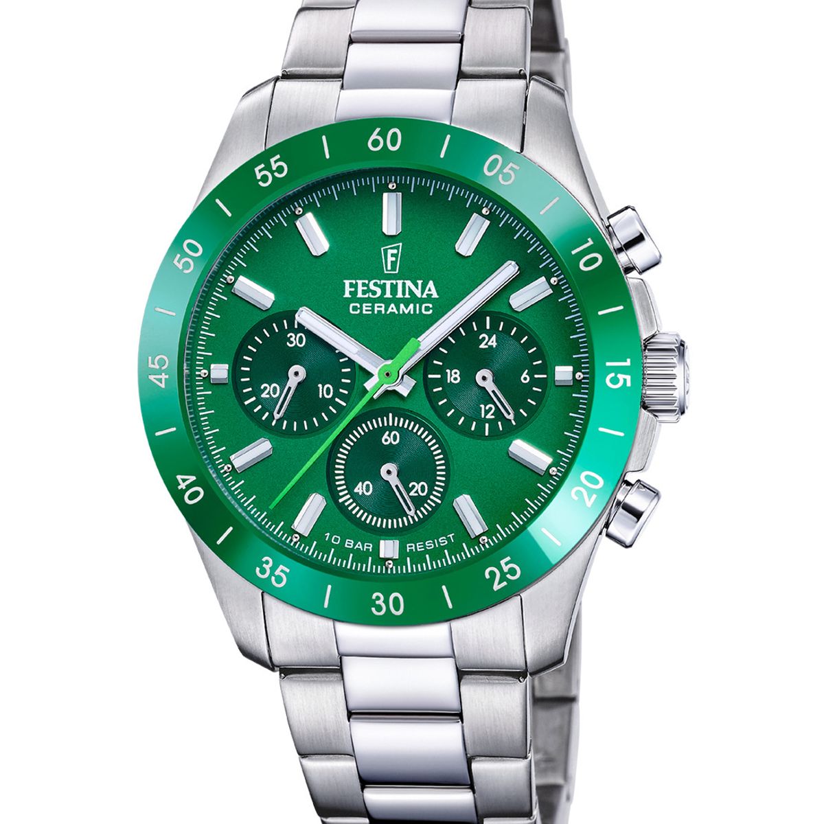 FESTINA - Reloj F20693/5 Festina Verde Mujer Ceramic