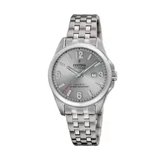 FESTINA - Reloj F206972 Gris Mujer Calendario Titanium