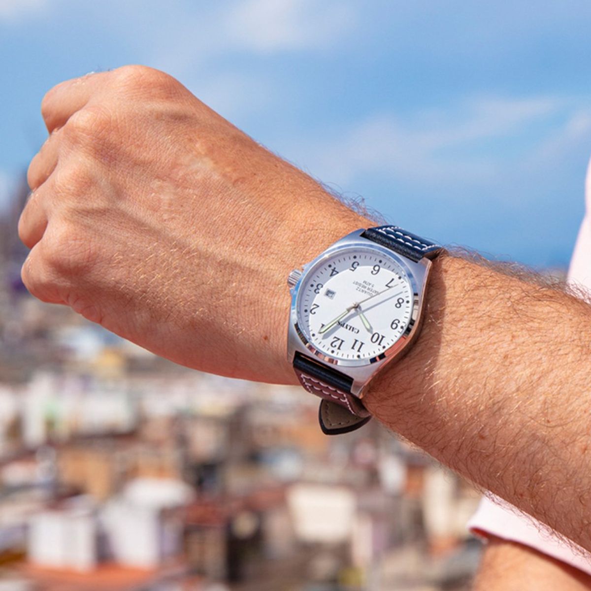 CALYPSO - Reloj K5868/1 Calypso Blanco Hombre Basic