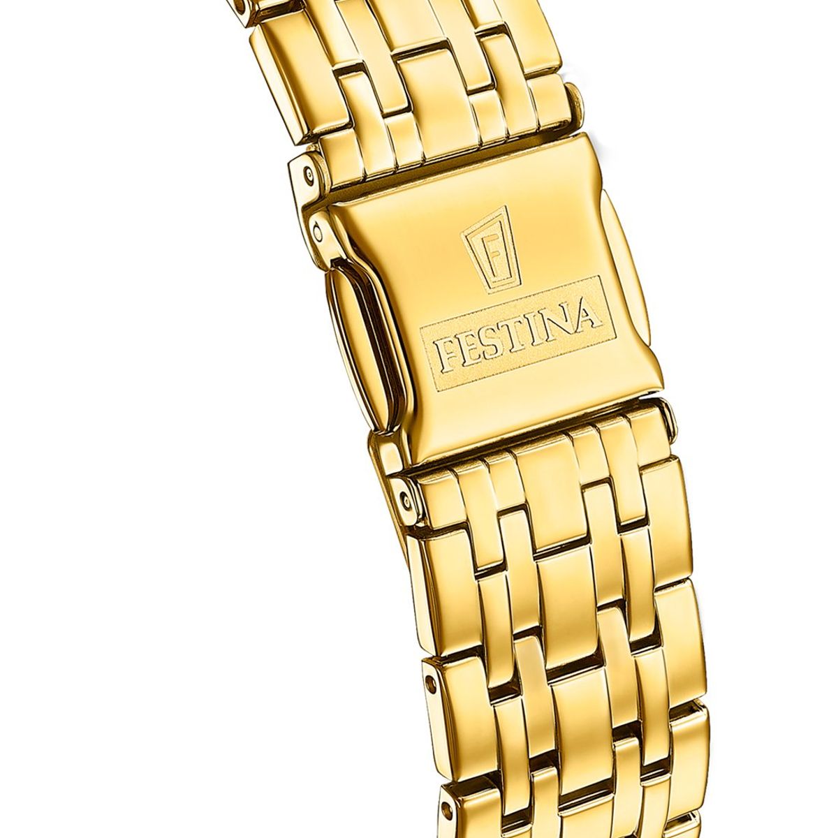 FESTINA SWISS - Reloj F20046/3 Festina Swiss Dorado Hombre Acero Clásico