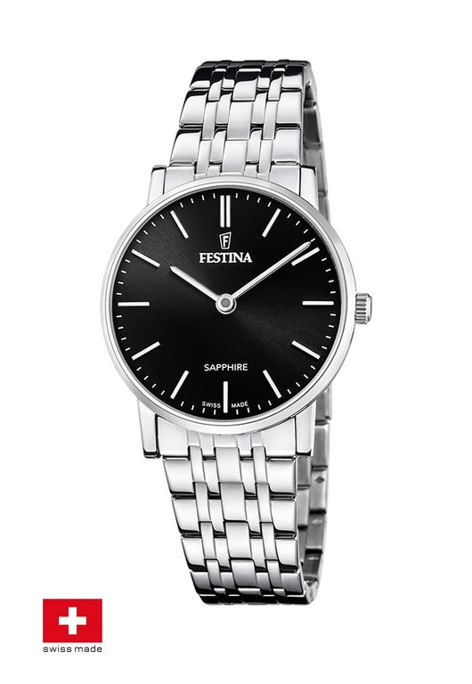 Reloj F20047/4 Negro Mujer Acero Clasico Negro TALLA UNICA