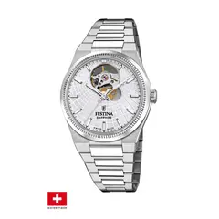 FESTINA SWISS - Reloj F20054/1 Plateado Mujer Automático