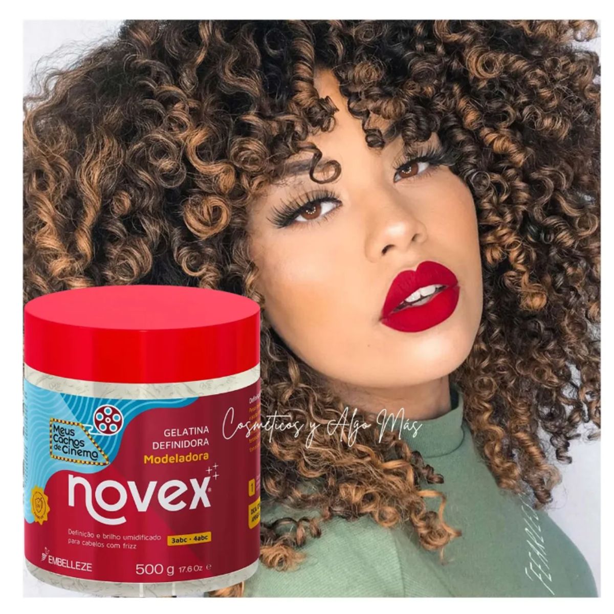 NOVEX - Novex Rizos de cine efecto Modelador Gelatina 500ml