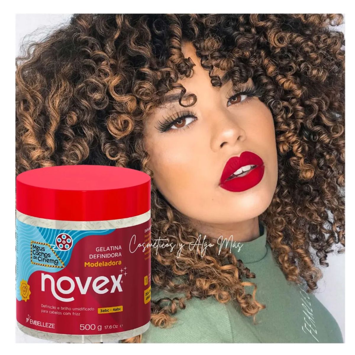 NOVEX - Novex Rizos de cine efecto Modelador Gelatina 500ml