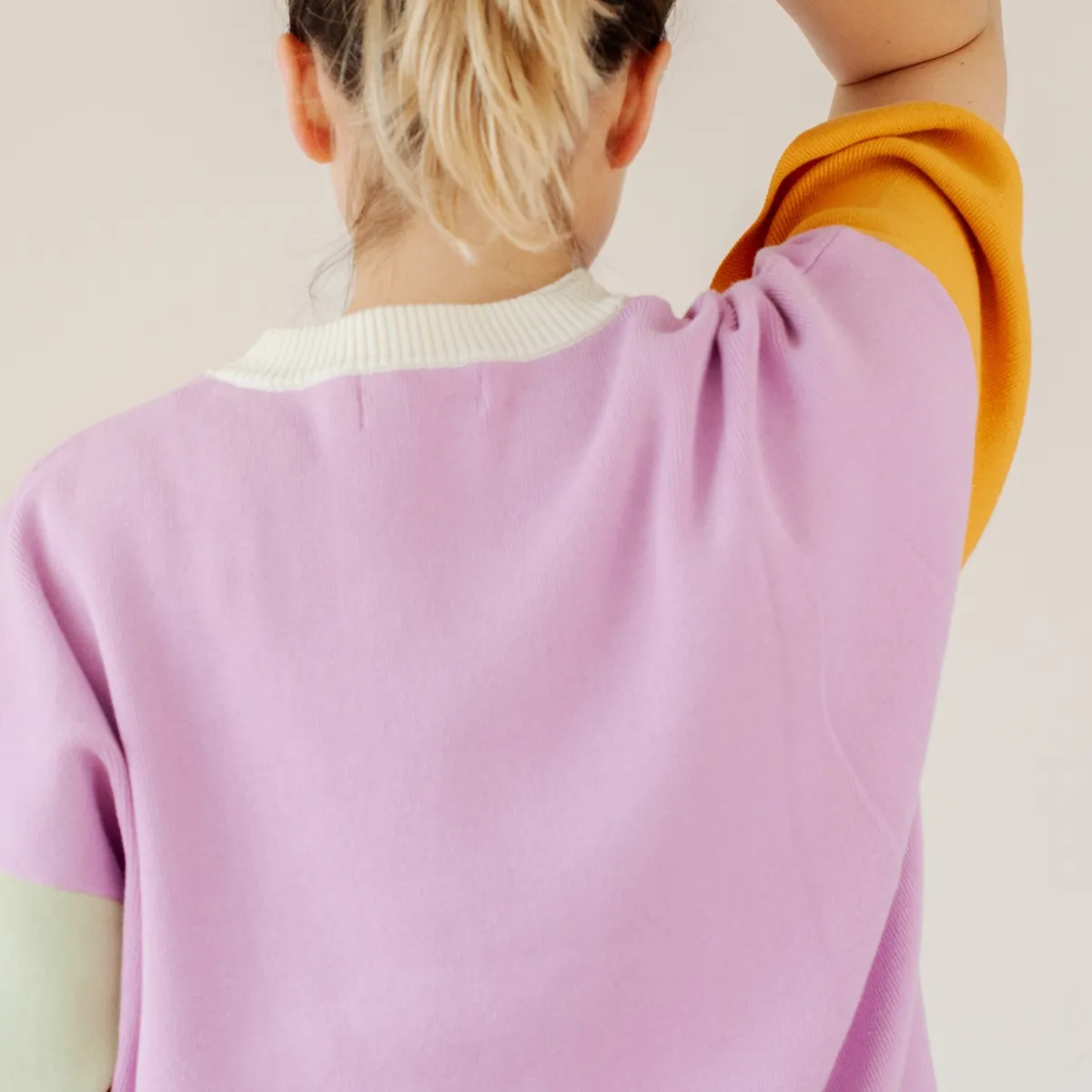 VACANZA - Polera Tejida Mujer 100% Algodón Orgánico