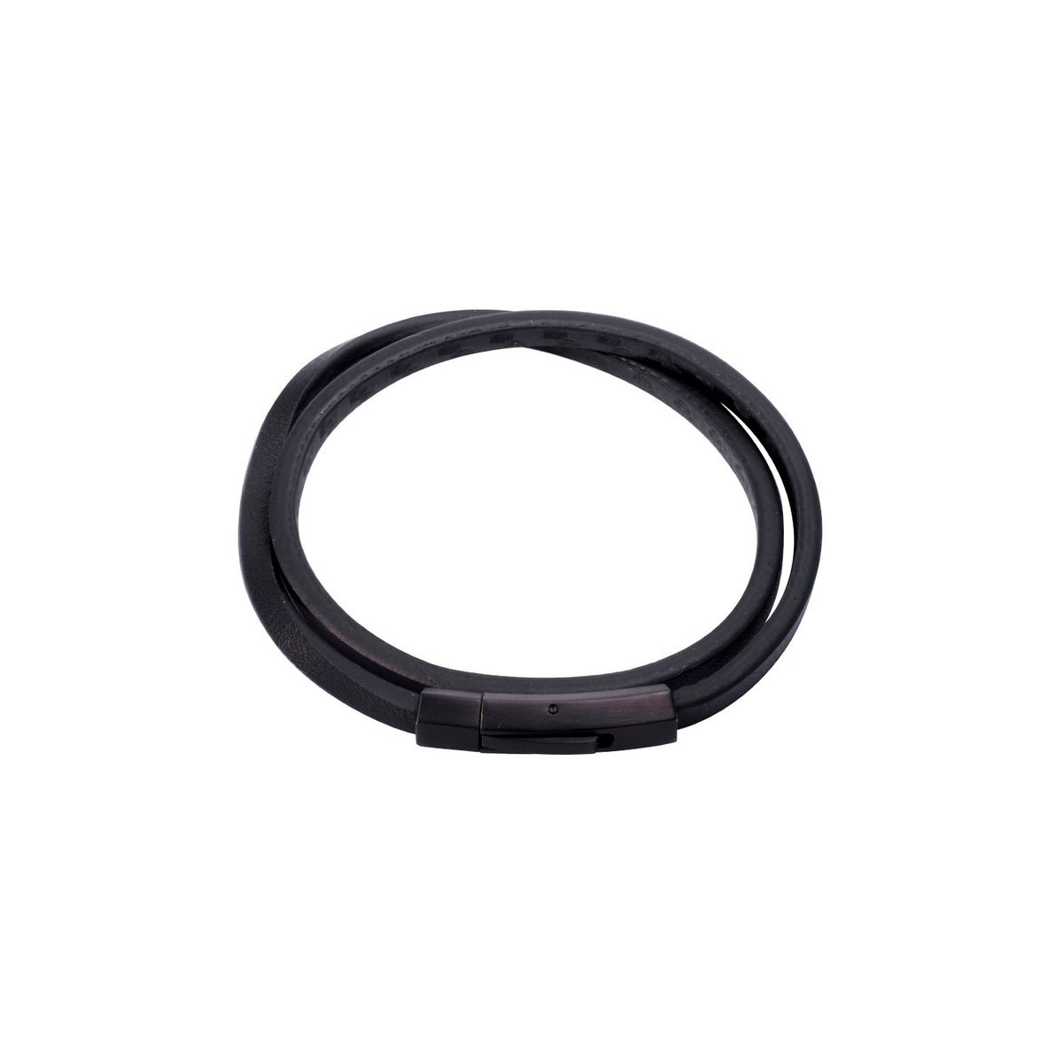 JB JOYAS BARON - Pulsera de cuero Seth Turim