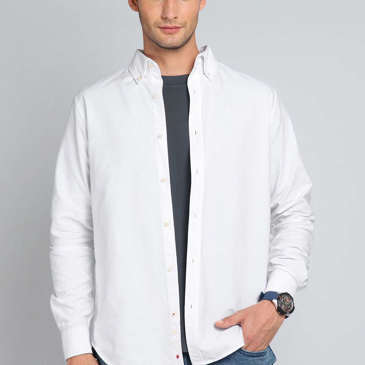 SOVIET - Camisa Oxford Manga Larga Soviet SOVIET