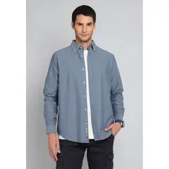 SOVIET - Camisa Oxford Manga Larga