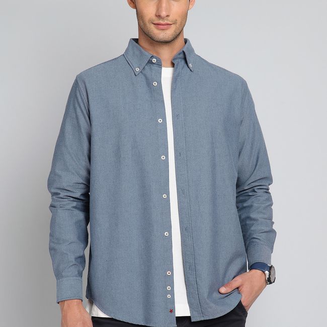 SOVIET - Camisa Oxford Manga Larga Soviet SOVIET