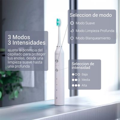 Imagen 2 del producto Cepillo Eléctrico Ultrasónico Recargable T100