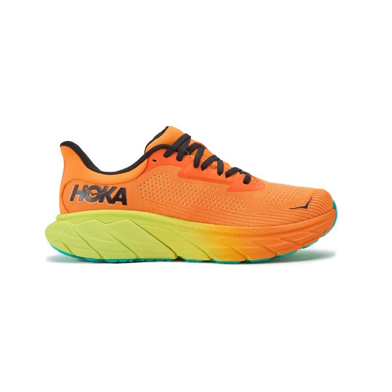 HOKA - Zapatillas Hoka Arahi 7 Hombre Electric Tangerine/Black