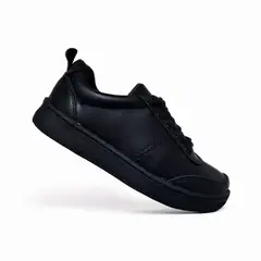 ARMONIA - Zapatilla Escolar Negra con Cordones Tallas 39 al 44  7501
