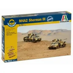 ITALERI - 7511 M4A2 SHERMAN III FAST ASSEMBLY 1-72