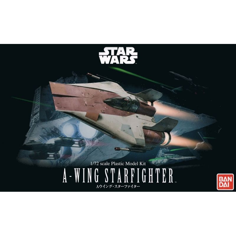 BANDAI - BANDAI 63827 1/72 STAR WARS A WING STARFIGHTER