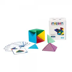 BRAINTOYS - GRA-024 IMAGRAM 24 BLOQUES MAGNETICOS