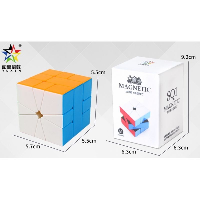 YUXIN - YUXIN 1594 MAGNETIC CUBE  STANDARD LEVEL  CUBO MAGICO