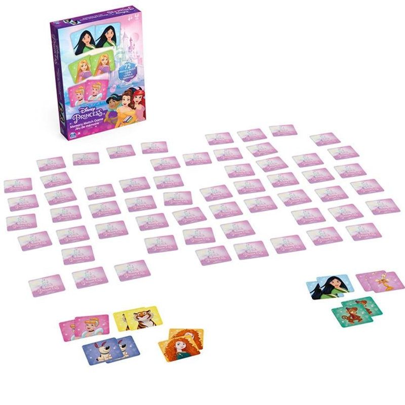 GENERICO - IMEX 6065573 JUEGO MEMORICE PRINCESAS 72 PIEZAS