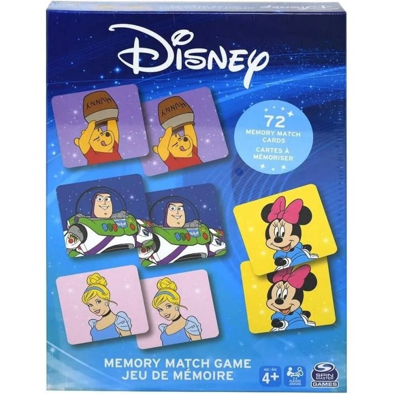 GENERICO - IMEX 6065577 JUEGO MEMORICE DISNEY 72 PIEZAS