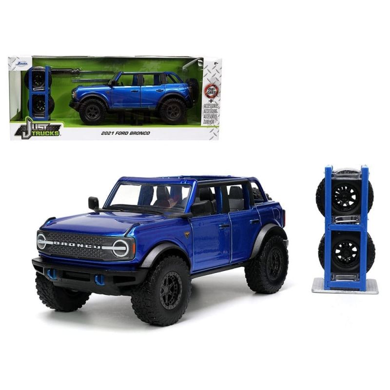 GENERICO - JADA 33847 1-24 JUST TRUCK 2021 FORD BRONCO W  RACK