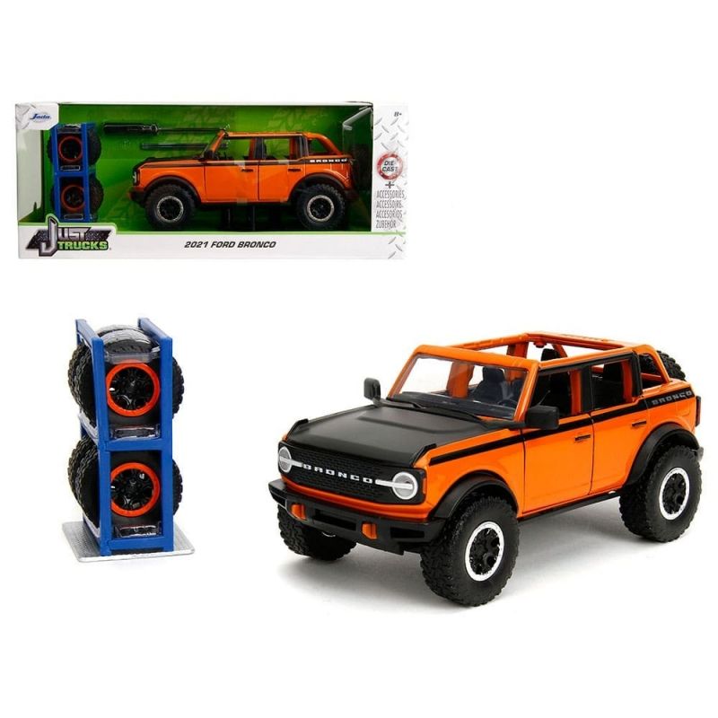 GENERICO - JADA 34189 1-24 JUST TRUCK 2021 FORD BRONCO W  RACK