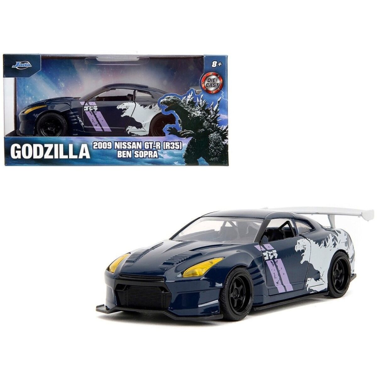 GENERICO - JADA 35295 1-32 JUST TRUCK GODZILLA NISSAN GT R BEN SOPRA