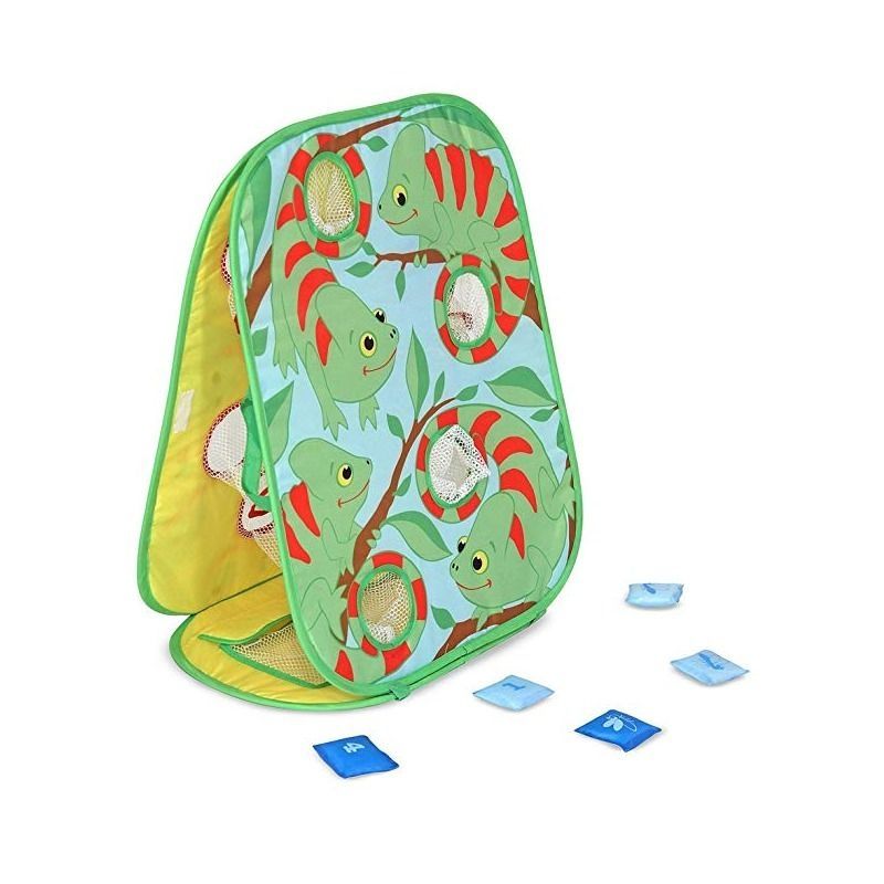 MELISSA - MELISSA DOUG 6686 CAMO CHAMELEON BEAN BAG TOSS
