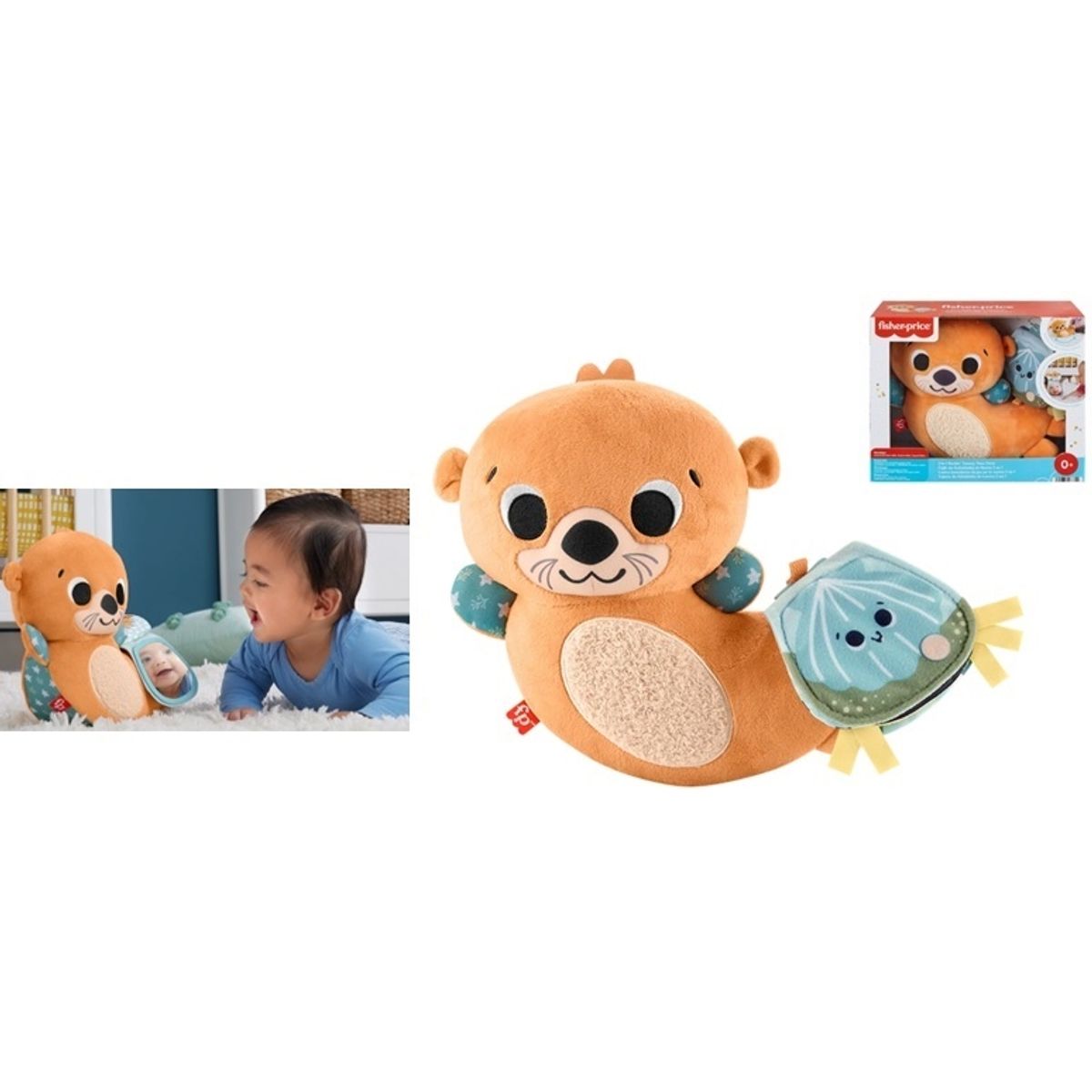 MATTEL - MATTEL JCC11 FISHER PRICE BABY JUGUETE COJIN ACTIVIDADES