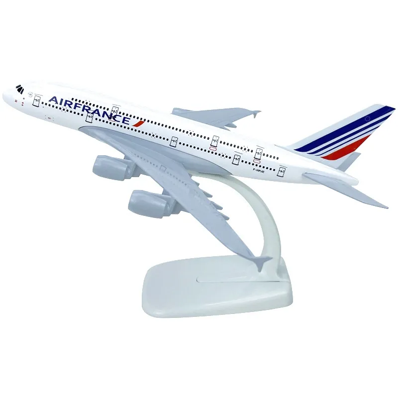 GENERICO - AIRPLANE A380 AIR FRANCE AIRPLANE MODEL 16CM