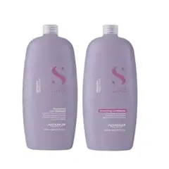 ALFAPARF MILANO - Pack Shampoo + Acondicionador Smoothing Alfaparf 1000ml