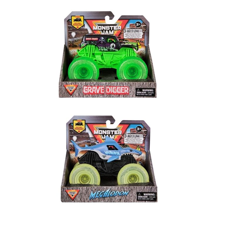GENERICO - IMEX 6071190 MONSTER JAM VEHICULO CON LUZ 1-43