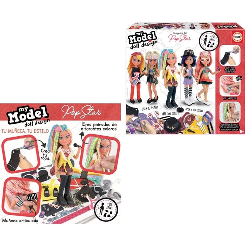 EDUCA - EDUCA 19203 MY MODEL DOLL DESIGN POP STAR