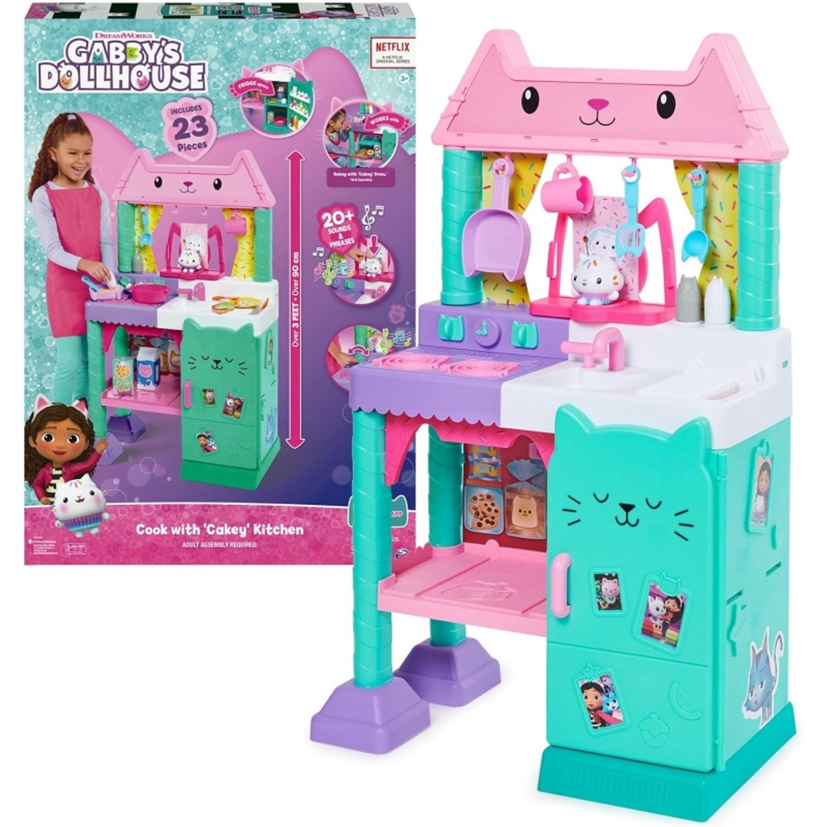GENERICO - IMEX 6069148 GABBY DOLLHOUSE COCINA CASA DE MUÑECAS DE GABBY