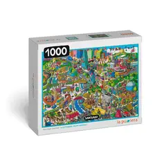 GENERICO - LAPUZZLERA C7CCHCAOSSTGO007 PUZZLE CAOS EN SANTIAGO 1000