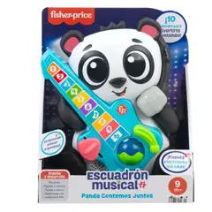 MATTEL - HYL16 FISHER PRICE ESCUADRON MUSICAL PANDA CONTEMOS