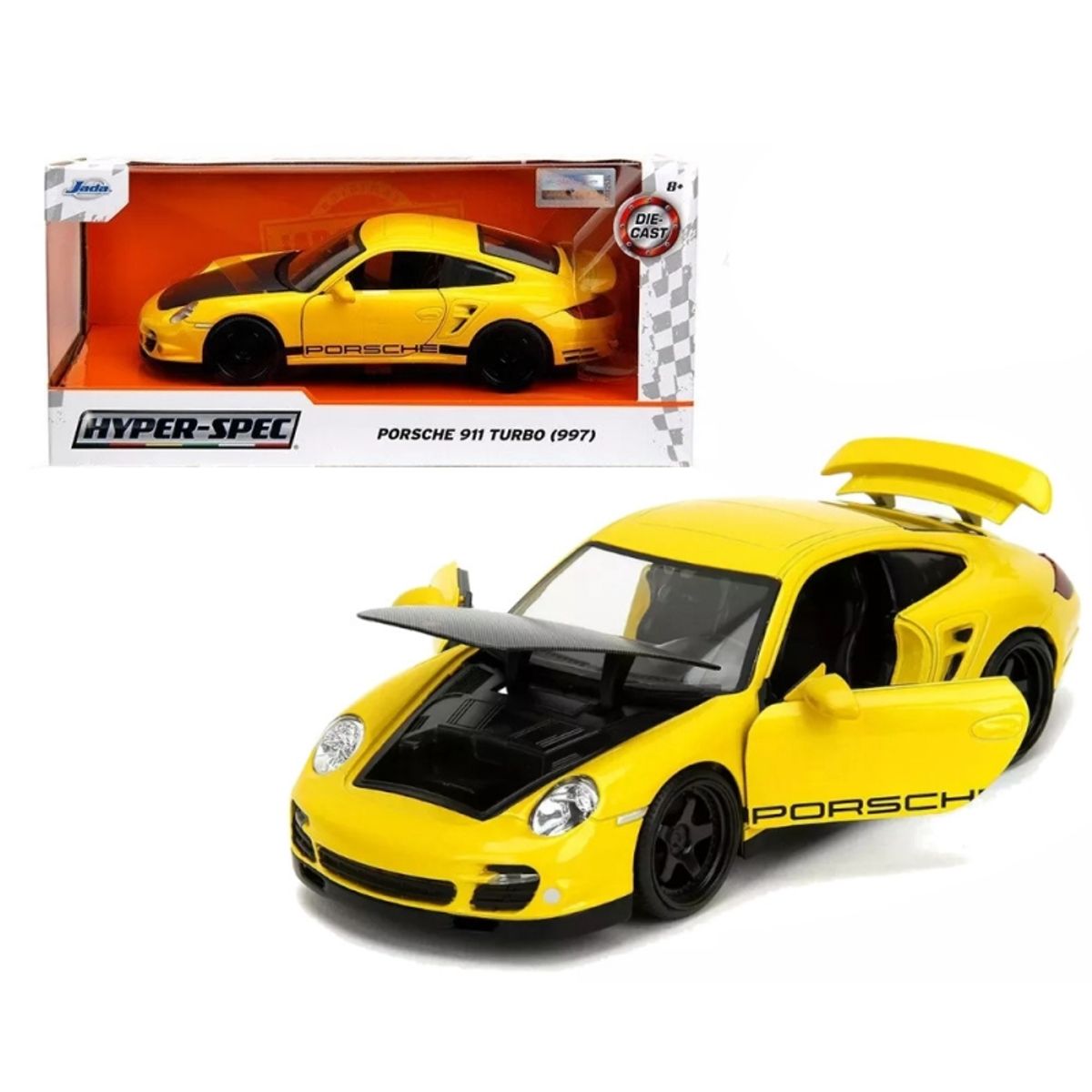 GENERICO - JADA 35493 1-24 HYPERSPEC 2007 PORSCHE 911 TURBO 997