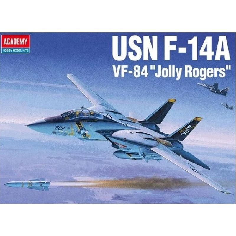 ACADEMY - ACADEMY 12626 1-144 USN F 14A VF 84 JOLLY ROGERS