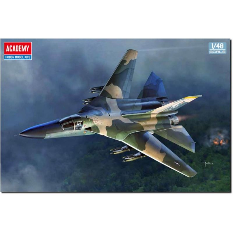 ACADEMY - ACADEMY 12360 1-48 USAF F - 111A ADRDVARK VIETNAM WAR